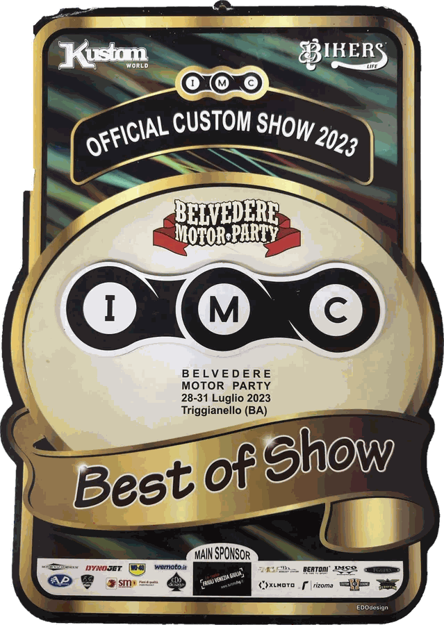 Targa Best of Show, Official Custom Show 2023, Belvedere Motor Party